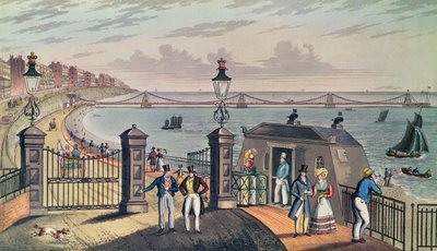 The Chain Pier on the Front at Brighton, Designed and Erected by Captain S. Brown R.N. in 1823, Engraved and Published by the Artist by Ian Bruce